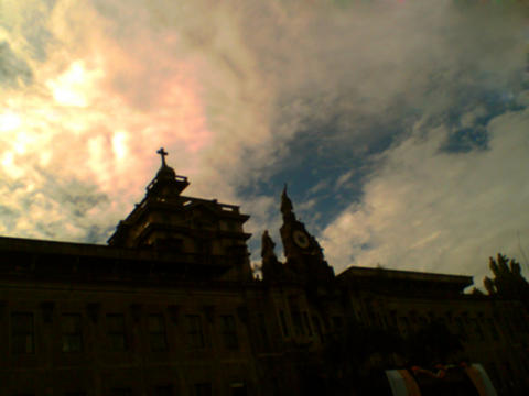 UST Main Bldg At Sunset - Photography by Jhongz UST Batch 2010