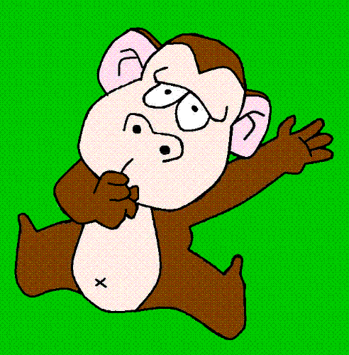 Depression - crying monkey.