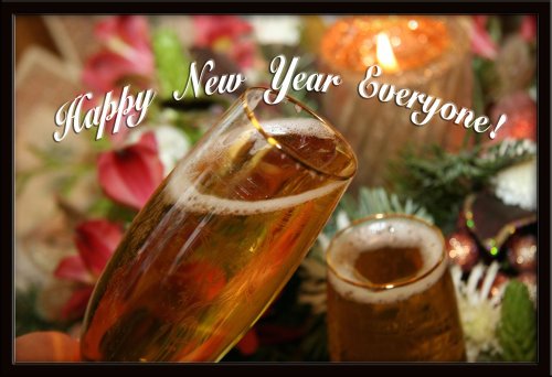 Happy New Year Everyone - A greeting card for everyone.