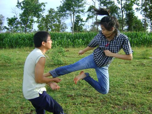 karate - she's a girl of vietnam