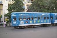 trams - the only city in india where trams ply on the roads