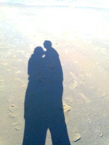 love - It is taken on the beach.