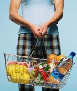 shopping - women and numerous bags full of different products