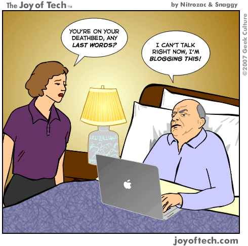 Last blog - Why have your last words when you could have your last blog?