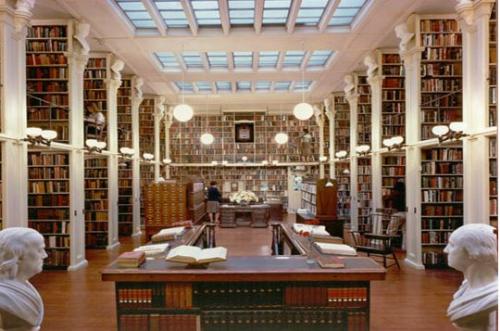 library - super library full of books