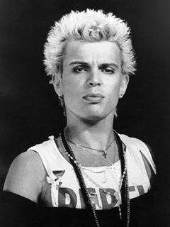 billy idol - punk style of billy idol