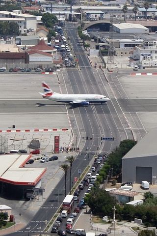 Gibraltar Airport - This is Gibraltar Air port is one of the most Extraordinary airports around the world.