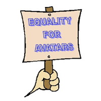 Freedom for Avatars - avatar sign