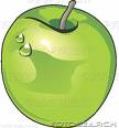 green apple - green apple contain vitamin A, B6, C, and E
