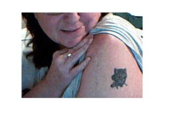 my tattoo - I've had this one for about 6-7 years now and it looks the same as when I got it