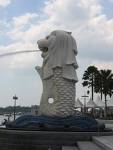 singapore&#039;s merlion park - singapore&#039;s trademark is the merlion. it is one of their tourist destinations.

reference link: http://p-nand-q.com/pictures/singapore/img_0271.jpg