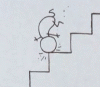 falling  - falling down stairs animated