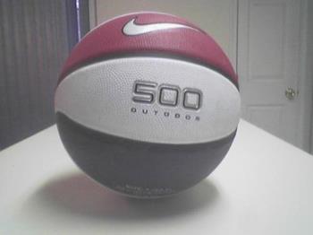 Basketball - This is my basketball that I use to play at the parks.  