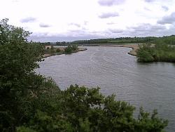 summer on the river - this is taken from the back of a friends boat in Northern Ontairo Canada