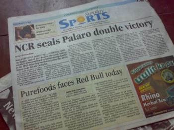newspaper - newspaper&#039;s sports section