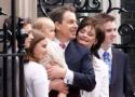 Tony Blair and His family - Tony Blair- He is the Prime Minister 
of London.