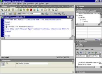 Macromedia Dreamweaver - Macromedia Dreamweaver - a webdesigning tool Macromedia Dreamweaver - Macromedia Dreamweaver - a webdesigning tool