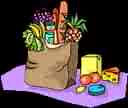groceries! - grocery bags..