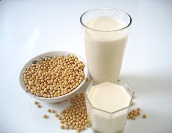 Soy milk   - soy beans yield  milk 