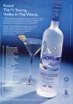 drinks with grey goose are the best! - i love drinks with this vodka,they are very soft for the taste and hard for the mind..perfect