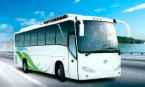 A tourist Bus - A tourist bus is a comfortable coach in which you can travel around for a whole day. 