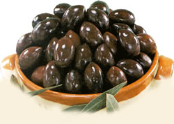 Black Olives - evidently an endangered species