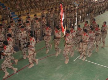Military Students in Iraq - The new academy in Iraq