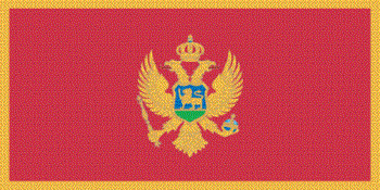 The flag of Montenegro - The use of the name Montenegro began in the 15th century when the Crnojevic dynasty began to rule the Serbian principality of Zeta; over subsequent centuries Montenegro was able to maintain its independence from the Ottoman Empire. From the 16th to 19th centuries, Montenegro became a theocracy ruled by a series of bishop princes; in 1852, it was transformed into a secular principality. After World War I, Montenegro was absorbed by the Kingdom of Serbs, Croats, and Slovenes, which became the Kingdom of Yugoslavia in 1929; at the conclusion of World War II, it became a constituent republic of the Socialist Federal Republic of Yugoslavia. When the latter dissolved in 1992, Montenegro federated with Serbia, first as the Federal Republic of Yugoslavia and, after 2003, in a looser union of Serbia and Montenegro. In May 2006, Montenegro invoked its right under the Constitutional Charter of Serbia and Montenegro to hold a referendum on independence from the state union. The vote for severing ties with Serbia exceeded 55% - the threshold set by the EU - allowing Montenegro to formally declare its independence on 3 June 2006.
