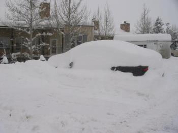 ! - theres a car under there