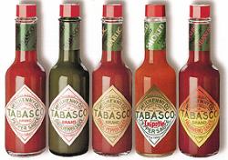 Tabasco Sauces - various bottles of Tabasco sauces