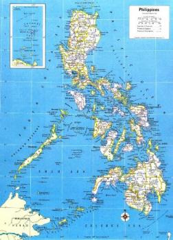 philippines - philippines map