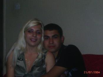 Here is a picture with me and my boyfriend - In this picture you can see me and my boyfriend.We live in Romania,we have a nice life and we love our life.My Ancestor are from Bulgaria,Germany and from Romania and my boyfriend too.Maybe that make us to be closer.We like the countrys where we are from.But more we like to live in our country,in Romania.