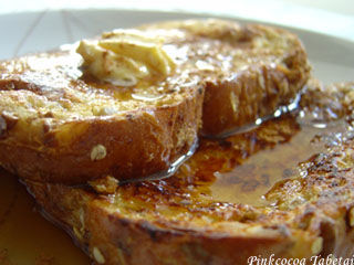 French toast for breakfast or dinner! - We love French Toast at our house!
