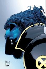 beast of xmen - ape-like physical strength and agility and oversized hands and feet.  