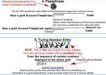 E-gold - The way to enter phrase and turning number in e-gold. Check out the picture and do comment upon pictures :)