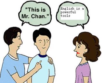 English is a powerful tools - practic is the ways to improvel the english