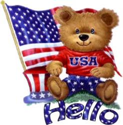 USA HELLO BEAR - USA HELLO BEAR