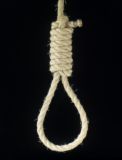 The noose the awaits him - lol