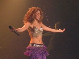 Shakira - Shakira in 2006, during the "Oral Fixation Tour"