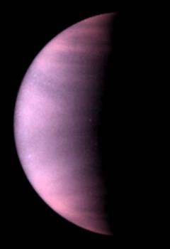 An Ultraviolet view of Venus taken by The Hubble T - Venus is one of nine known major planets of the Solar System. It is the second planet out from the Sun and one of the four rocky metallic planets nearest the Sun. Those four inner planets are referred to as terrestrial planets since they are much like our own planet Earth. 