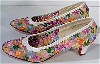 flowery pumps shoes - cute flowery pumps shoes