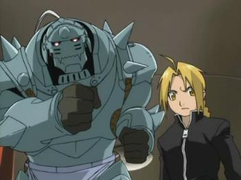 FullMetal Alchemist - Edward and Alphonse Elric from FMA