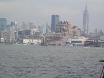 Midtown NYC, from a pier near my home - View of NYC, from a pier near my home