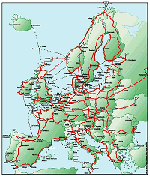 eurovelo map - szeged is the part of eurovelo map eurovelo map - szeged is the part of eurovelo map