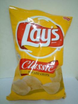 Lays Classic Potato chips - u cant just have one