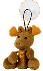 Pez Furry Freinds Moose - One of the newer European Pez dispeners; available in several different animal themes complete with a hook so you can attach it to your backpack or jacket. In Europe they are called "Forest Family", in the USA they are called "Furry Friends"