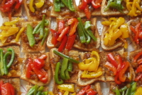 Pepper Pizzas - Pepper Pizzas - simple and easy to make and look great.