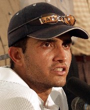 Ganguly - The prince of Calcutta.one of the most stylish and classy batsmen in the world.