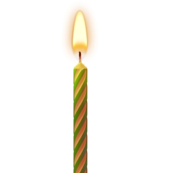 Happy Re-Birthday! - One candles for one year