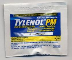 Tylenol PM - Tylenol PM is a sleeping pill